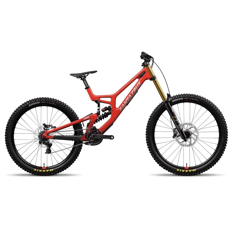 V10 8 DH X01 Carbon CC 29/27.5'' 203mm 7v Red Size S