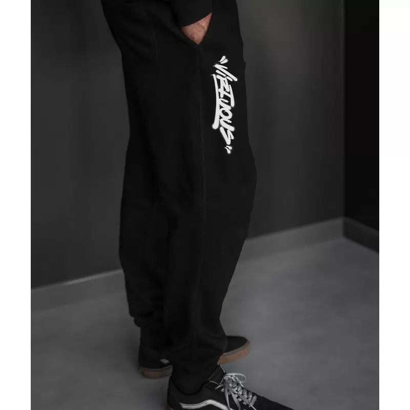 Pantaloni In Tuta Sweatpants Wall Nero Taglia S - image