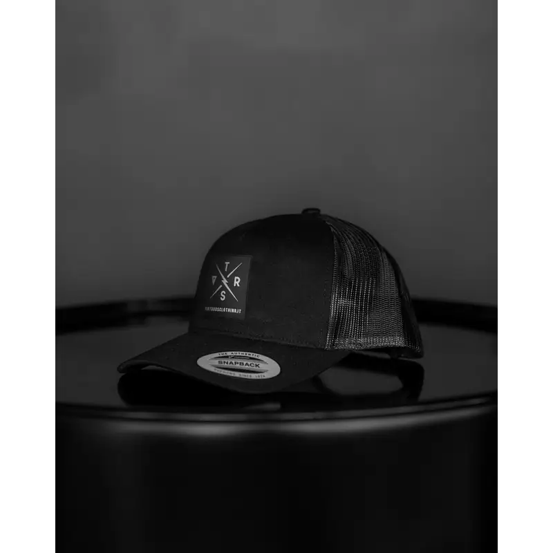 Cappelino Curved Trucker Nero - image