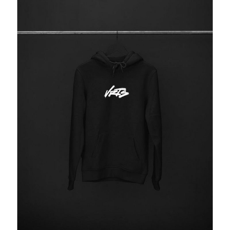 Felpa Hoodie CHILL OFF! Nero Taglia S