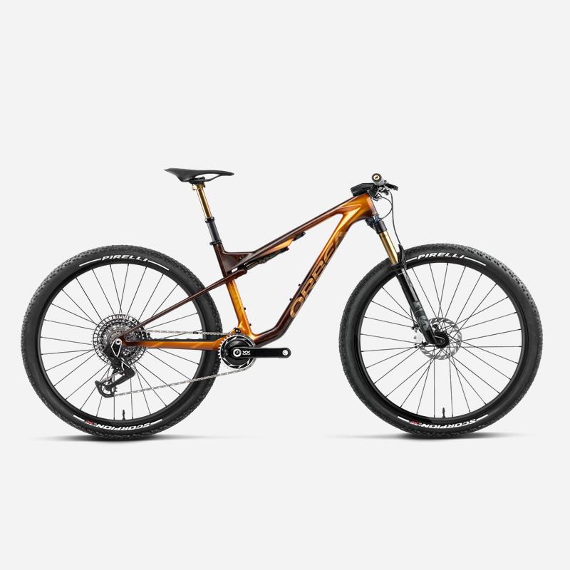 OIZ M-LTD 29'' 12v 120mm Karamell/Leo Orange 2027 Größe S