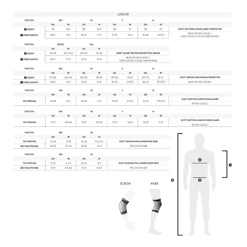 Body Armor Softcon Junior Protective Vest Black Size XXS/XS (6-8 Years) #2