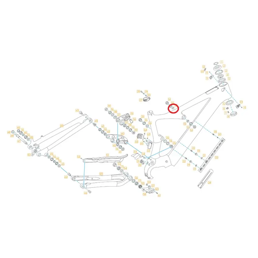 Dämpferstärke hinten 260028 #1