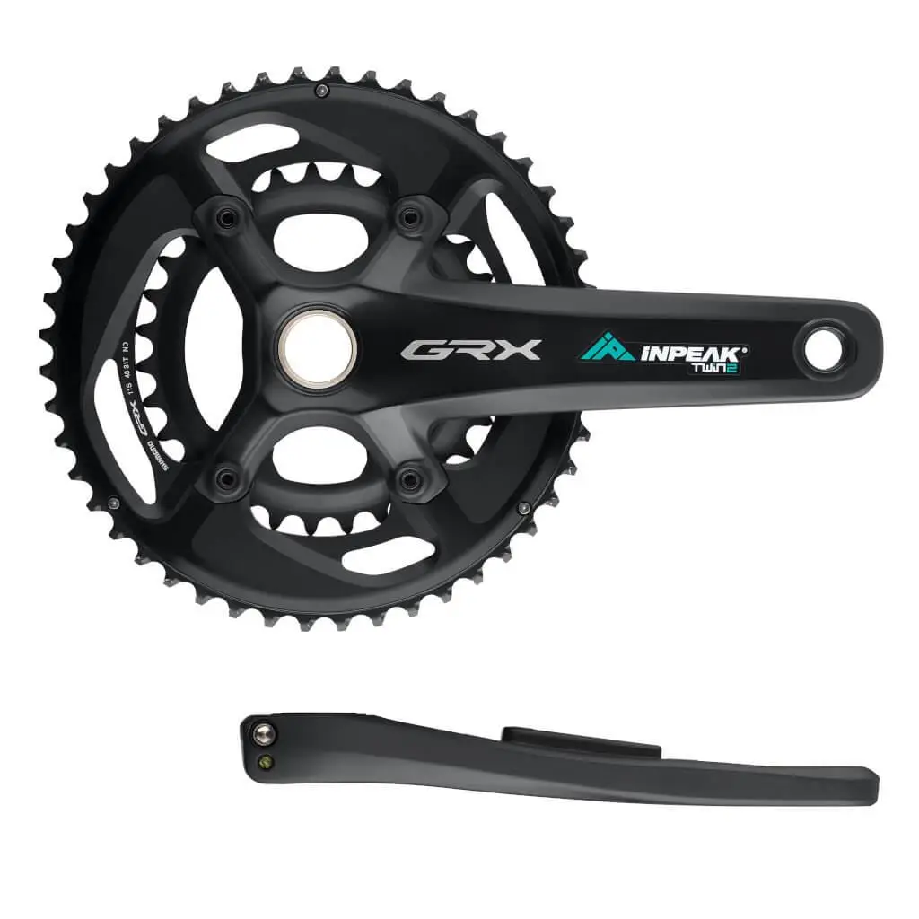 PowerCrank-E Twin2 GRX FC-RX810 Gravel Nero 48-31d 170 mm #2