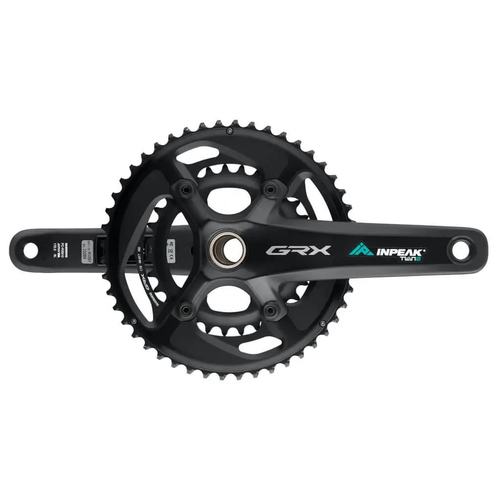PowerCrank-E Twin2 GRX FC-RX810 Gravel Nero 48-31d 170 mm #3
