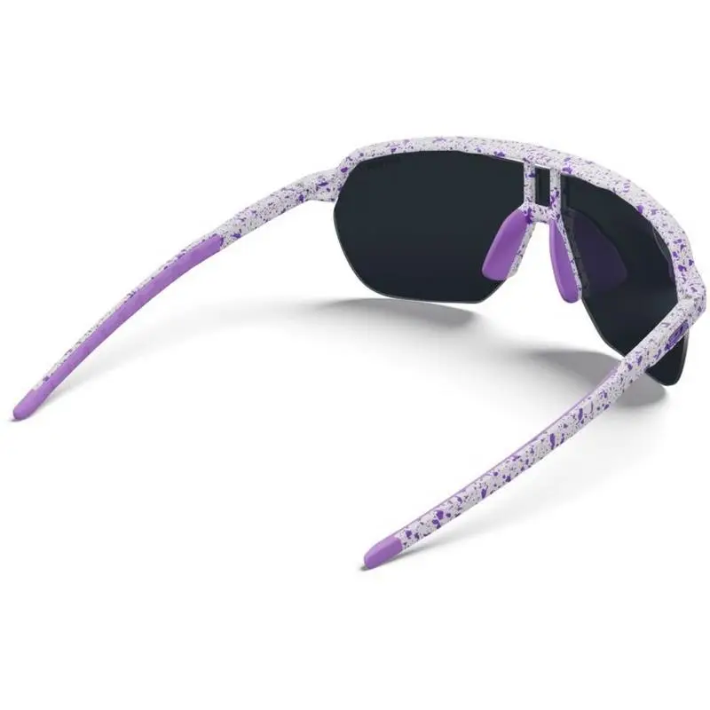 Óculos Frequency Branco/Violeta Lente Série Spectron 3CF Violeta Espelhada #4