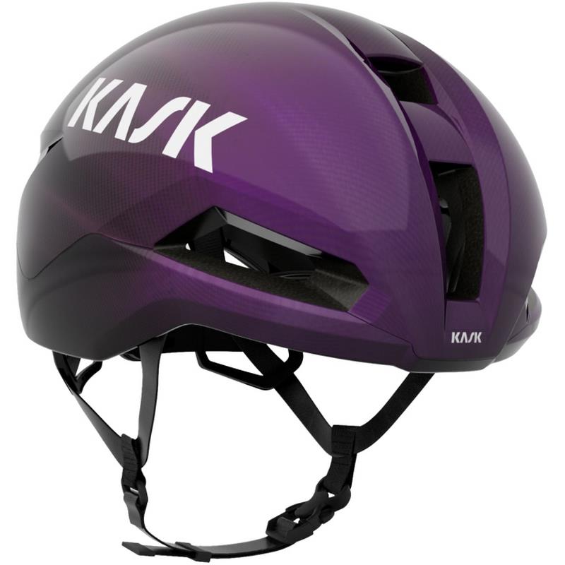 Capacete Strada Nirvana Preto/Roxo Tamanho M (55-58cm)