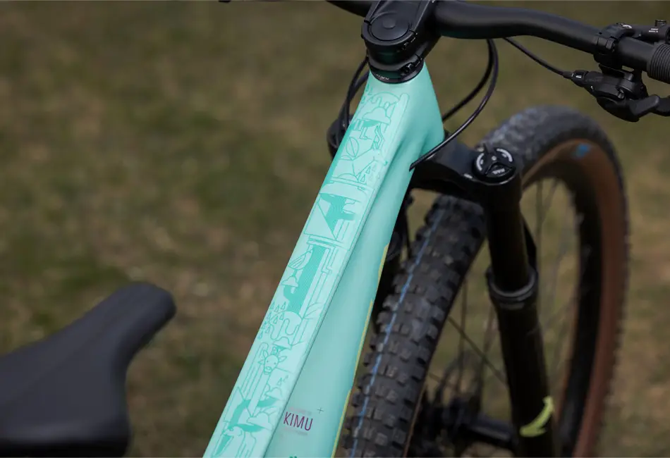 Kimu hydraulic disc brakes detail