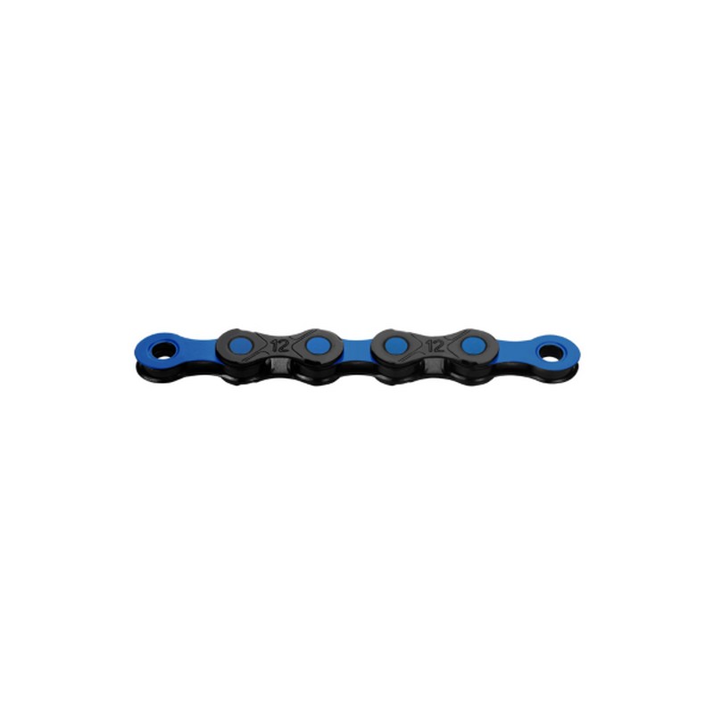 Catena Cerata DLC12 WAXED 12v 126 Maglie Nero/Blu