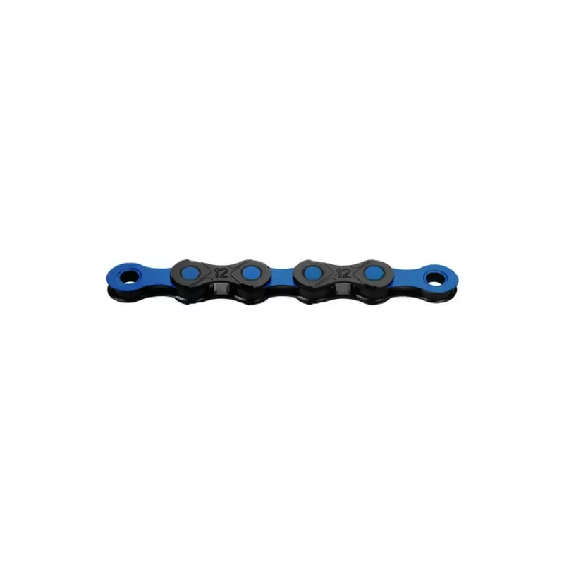 Catena Cerata DLC12 WAXED 12v 126 Maglie Nero/Blu - image