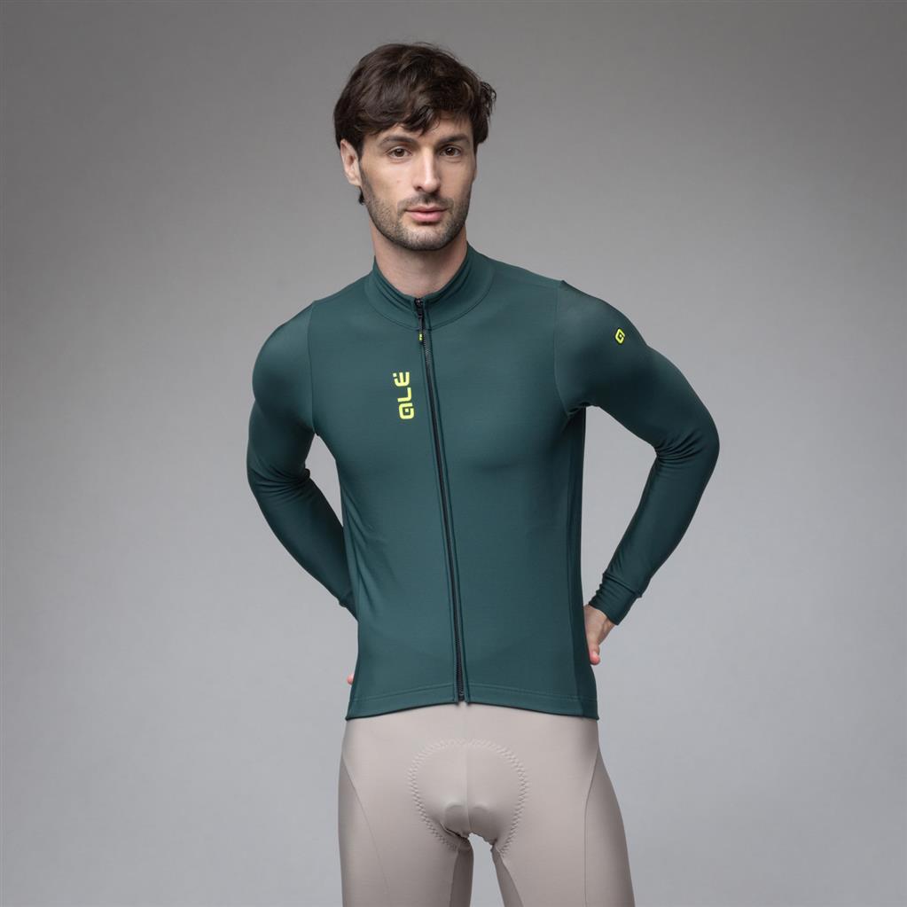 Maglia Maniche Lunghe Strada Fondo 3.0 Pragma Bottle Green Taglia 5XL