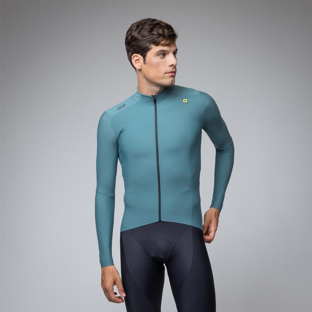 Maglia Strada Maniche Lunghe Warm Race R-EV1 Pier Green Taglia 3XL