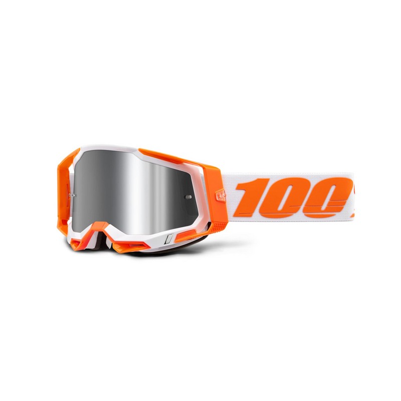 Maschera Racecraft 2 Orange Lente Silver