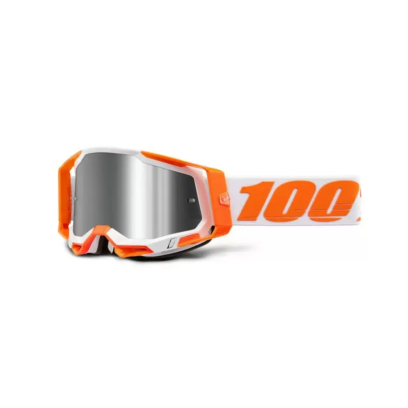 Maschera Racecraft 2 Orange Lente Silver - image