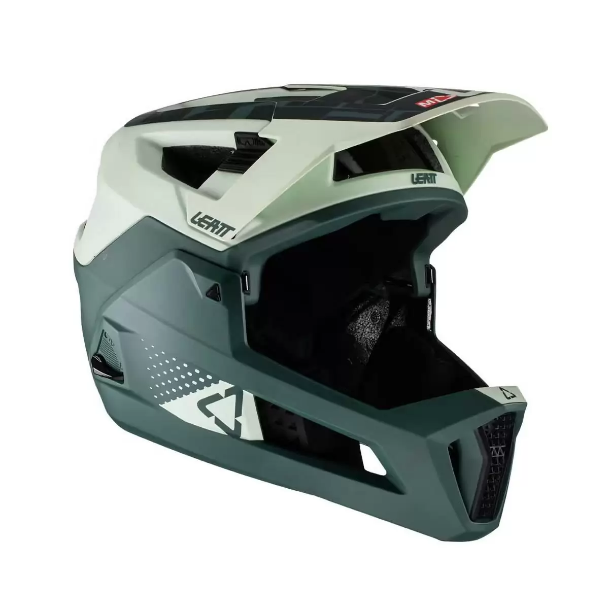 Full-Face Helmet MTB 4.0 Enduro Removable Chinguard Green Size M (55-59cm) #2