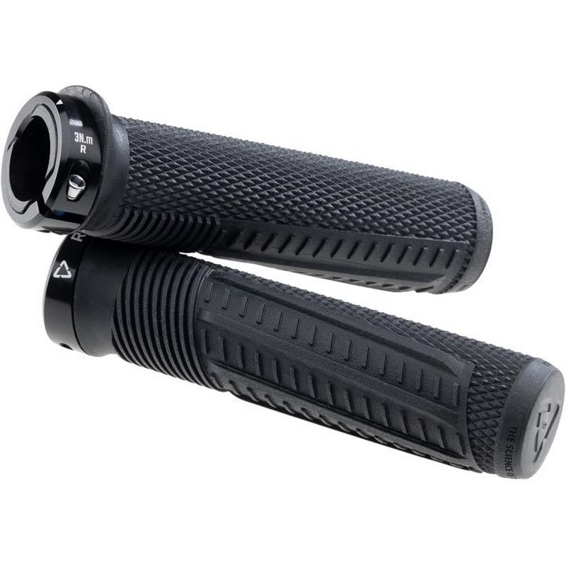 Manoplas MTB RealFlex 6.0 Half Waffle Grip 30mm Preto