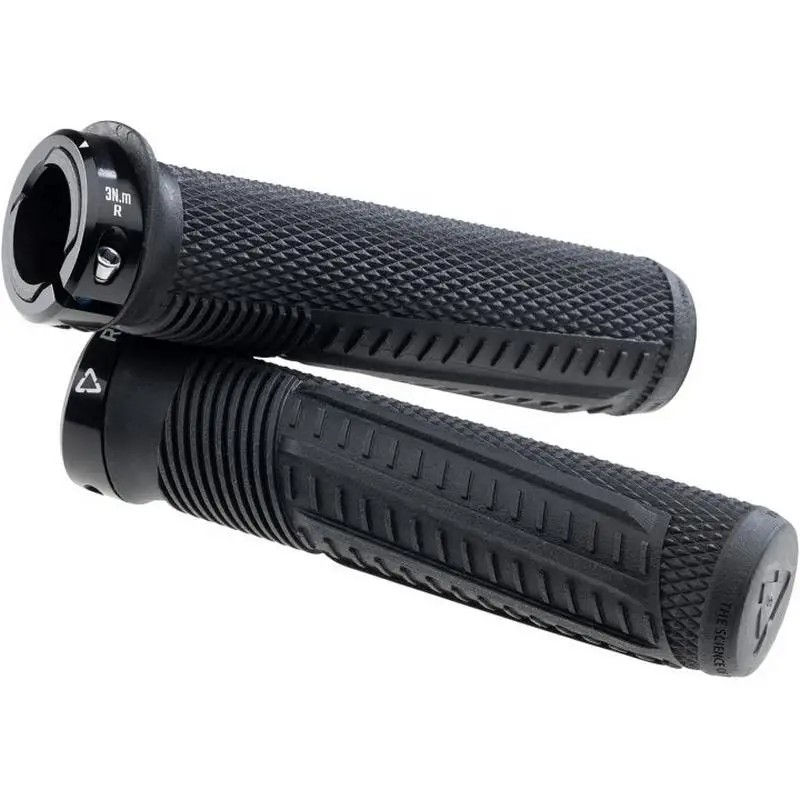 Manoplas MTB RealFlex 6.0 Half Waffle Grip 30mm Preto - image