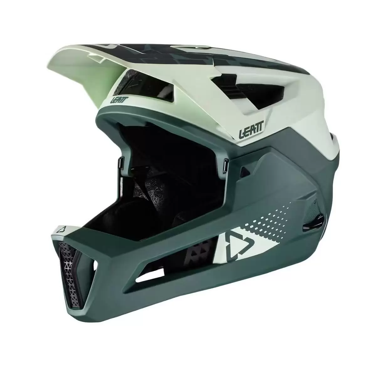 Mtb Helmet Enduro 4.0 removable chin green size M (55-59cm) - image