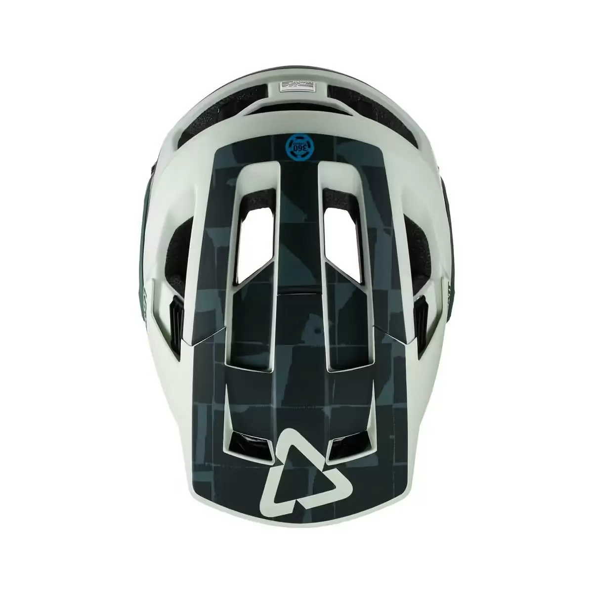 Full-Face Helmet MTB 4.0 Enduro Removable Chinguard Green Size S (51-55cm) #1