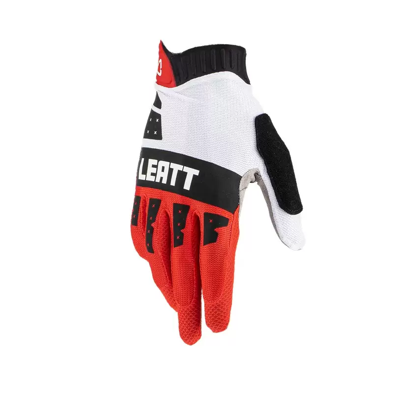 MTB-Handschuhe 2.0 X-Flow Weiß/Rot Größe M #1