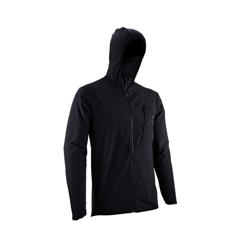 MTB Trail 1.0 Rain And Windproof Jacket Black Size XS