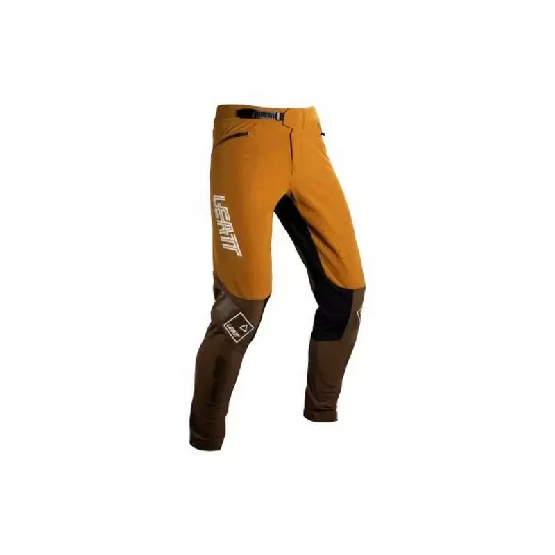 Pantalon Long VTT Gravity 4.0 Beige/Marron Taille L - image