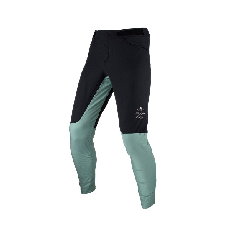 Trail 2.0 MTB Pants With Removable Liner Black/Pistacchio Green Size XS