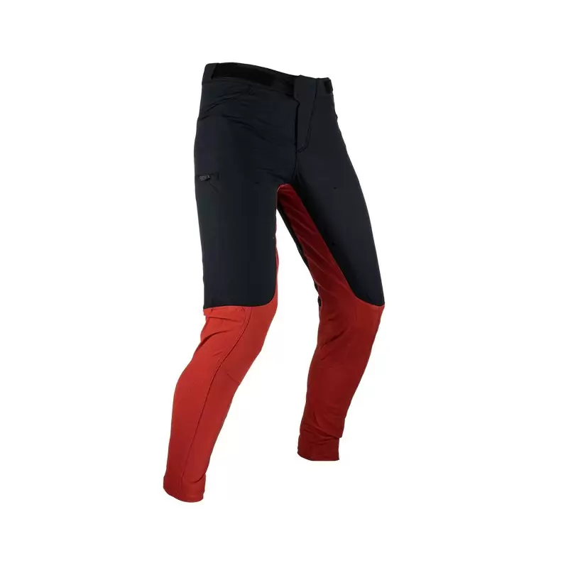 MTB Trail 2.0 Lange Hose mit herausnehmbarem Polster Schwarz/Rot Größe XL #2