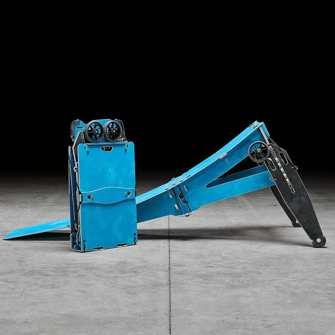 Rampa MTB/BMX LIL AIR 2 Ripiegabile Con Ruote - image