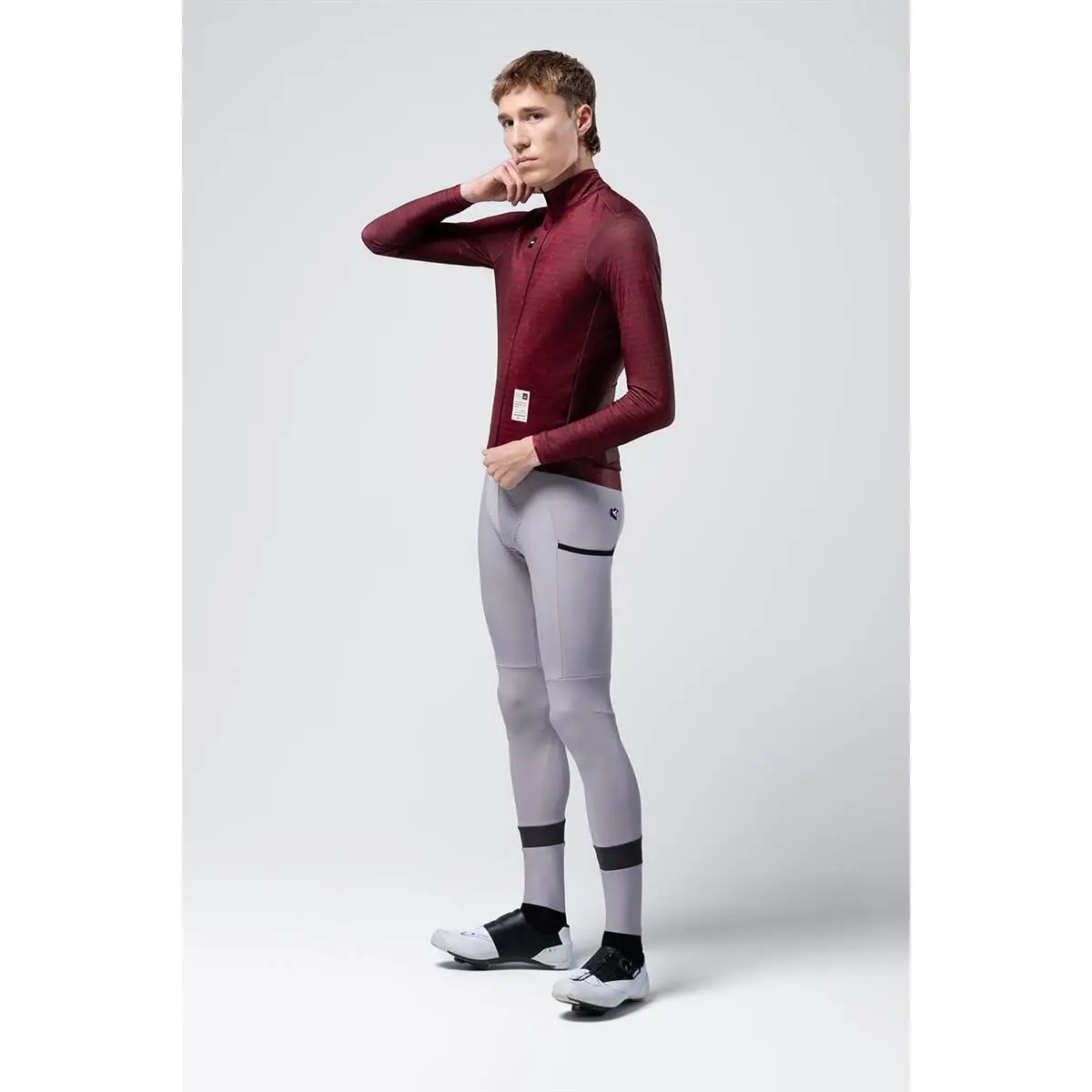 Superhyder 2.0 Rennrad-Trikot Langarm Rot Größe XXS #2
