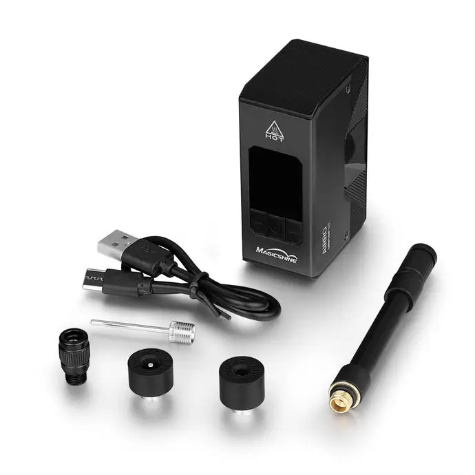 Airro Electric Miniprance com medidor de pressão digital integrado 8 bar / 120 psi #1