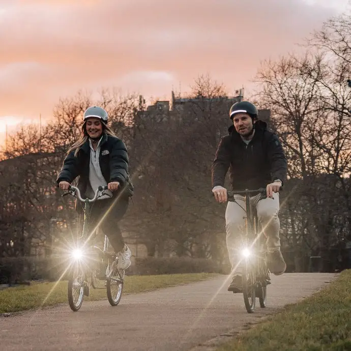 Kit Lumière Avant + Arrière VTG 1000 + VTG 50 pour Brompton Noir #5