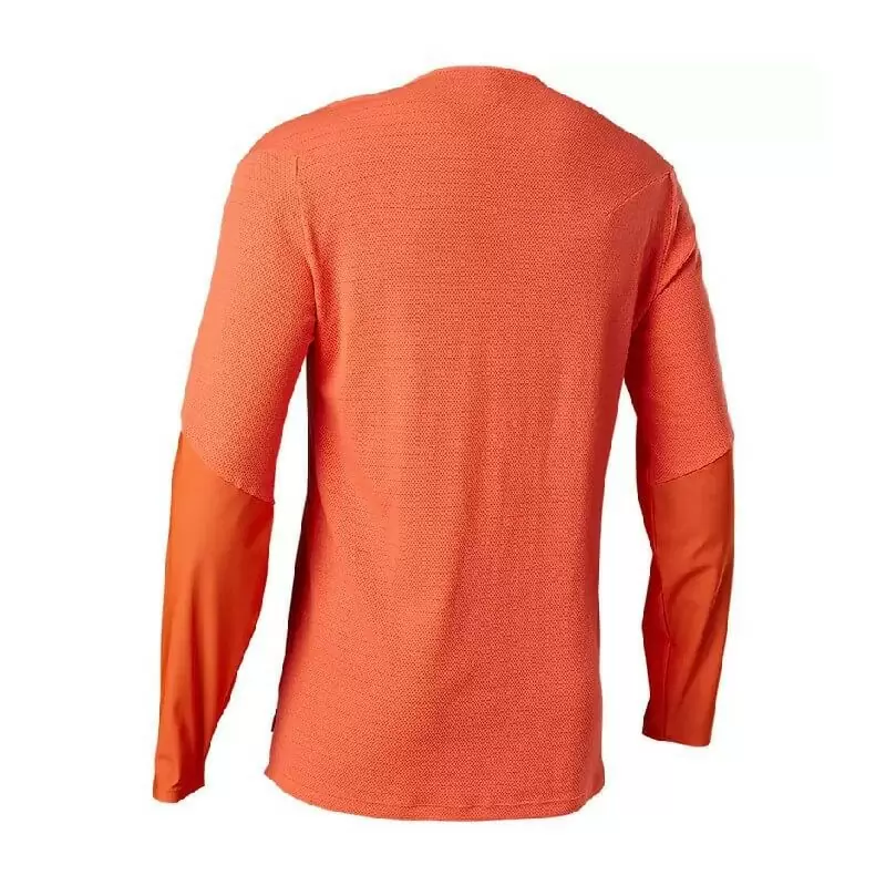 Flexair Pro LS Jersey Long Sleeves MTB Jersey Orange Size XL #1
