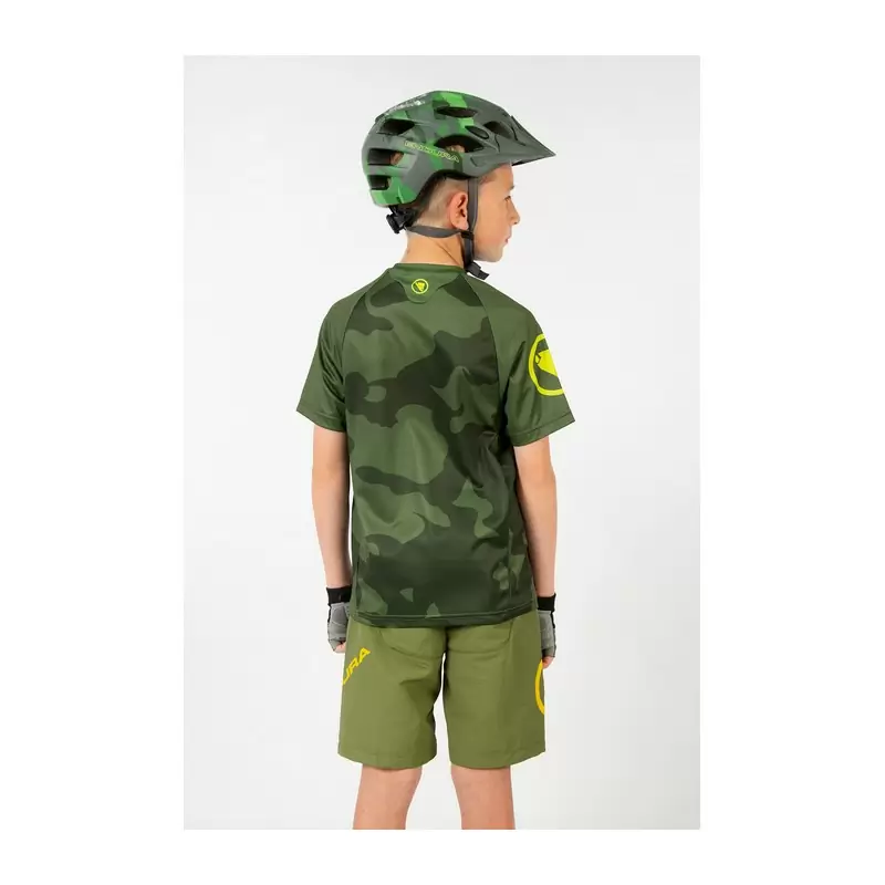 MT500JR Short-Sleeves Jersey Kid Camo Size  M (9-10 years) #2