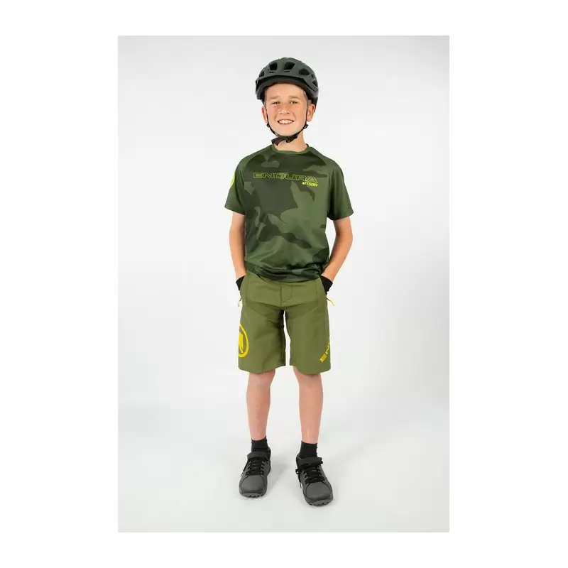 MT500JR Short-Sleeves Jersey Kid Camo Size  M (9-10 years) #4