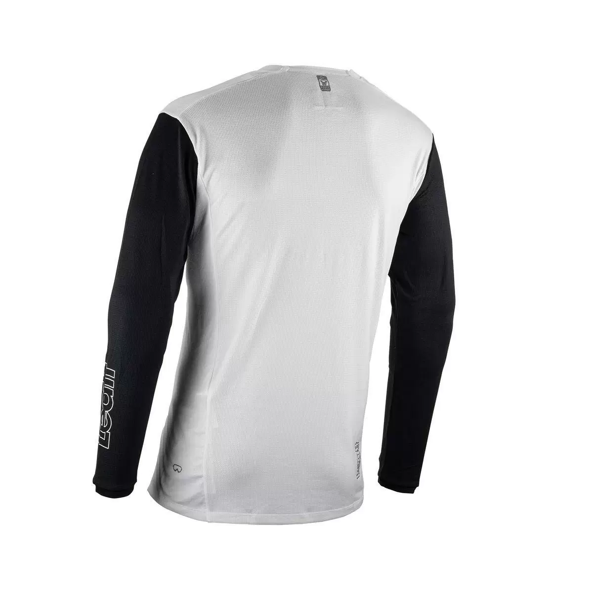Camisola MTB mangas compridas 4.0 Enduro branco/preto tamanho GG #3
