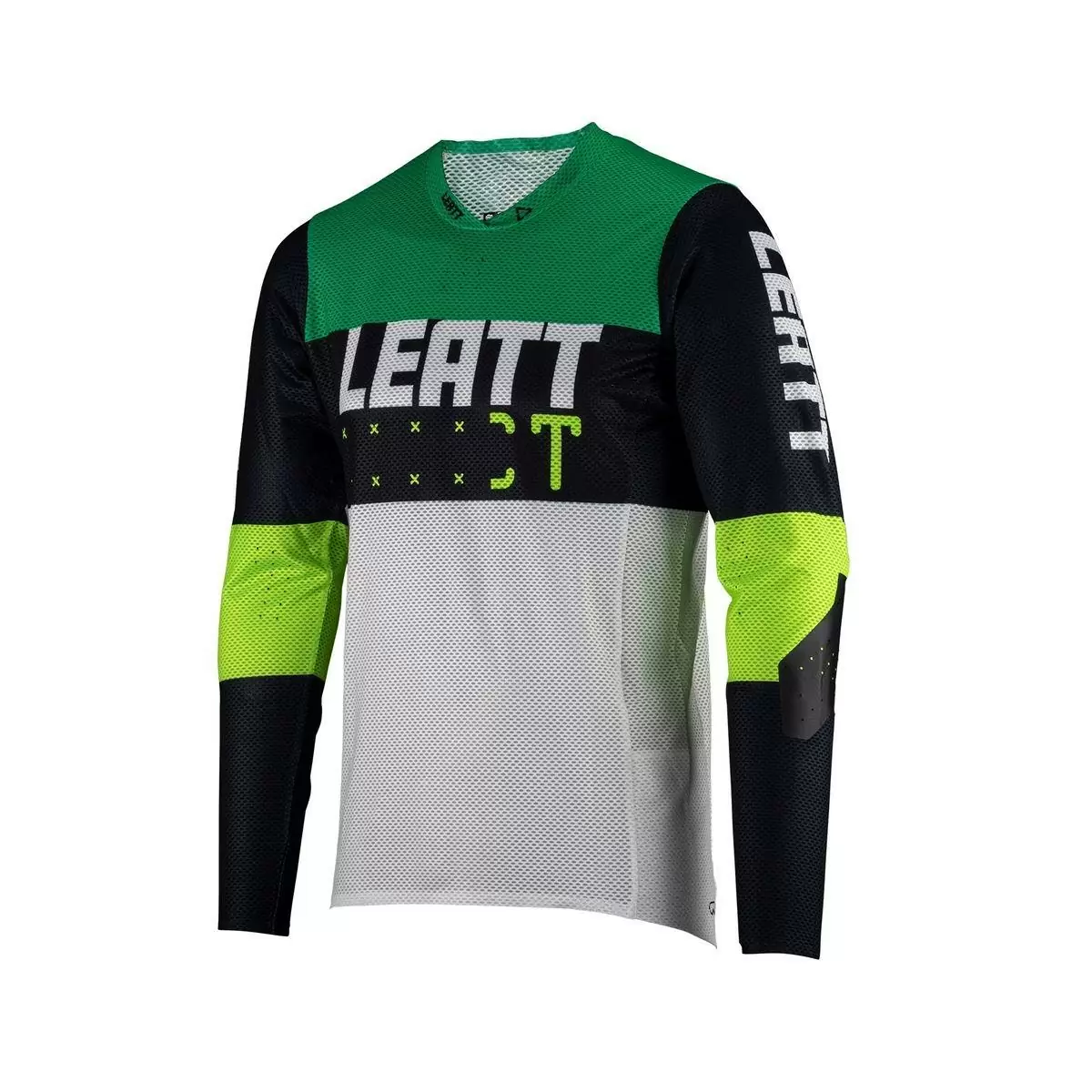 Gravity 4.0 Long Sleeves MTB Jersey Green/Black Size S - image