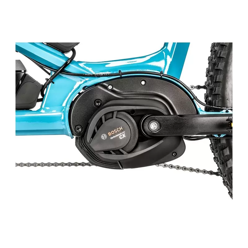 Tandem E-bike Samedi27 X2 TRK 27.5+ 140mm 11v 500+500Wh Bosch Performance Line CX Azzurro Taglia M/L #8