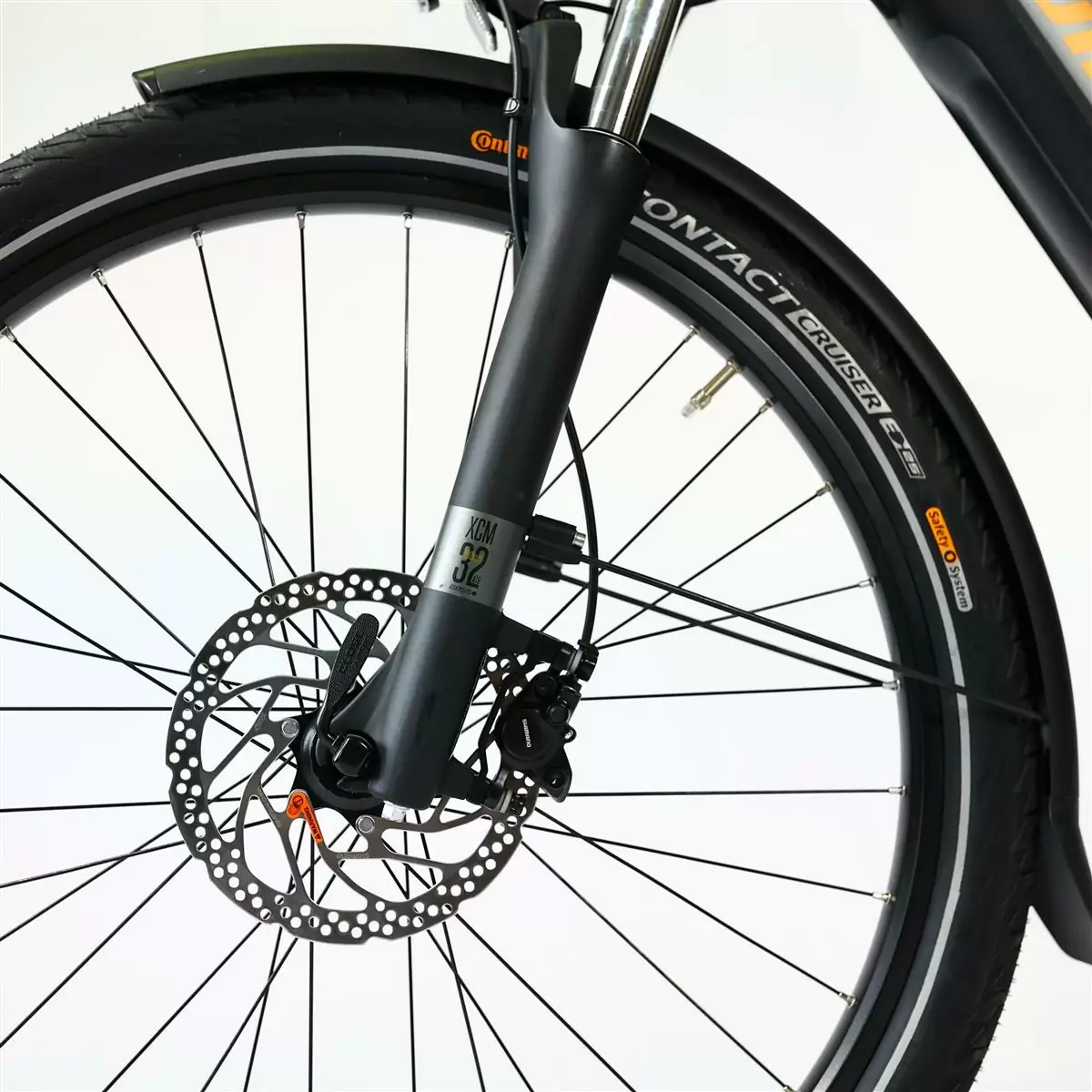 Used Bike Yucatan X8 High 27.5'' 100mm 8v 720Wh Yamaha PW-S2 Grey/Orange 2024 Size M #1