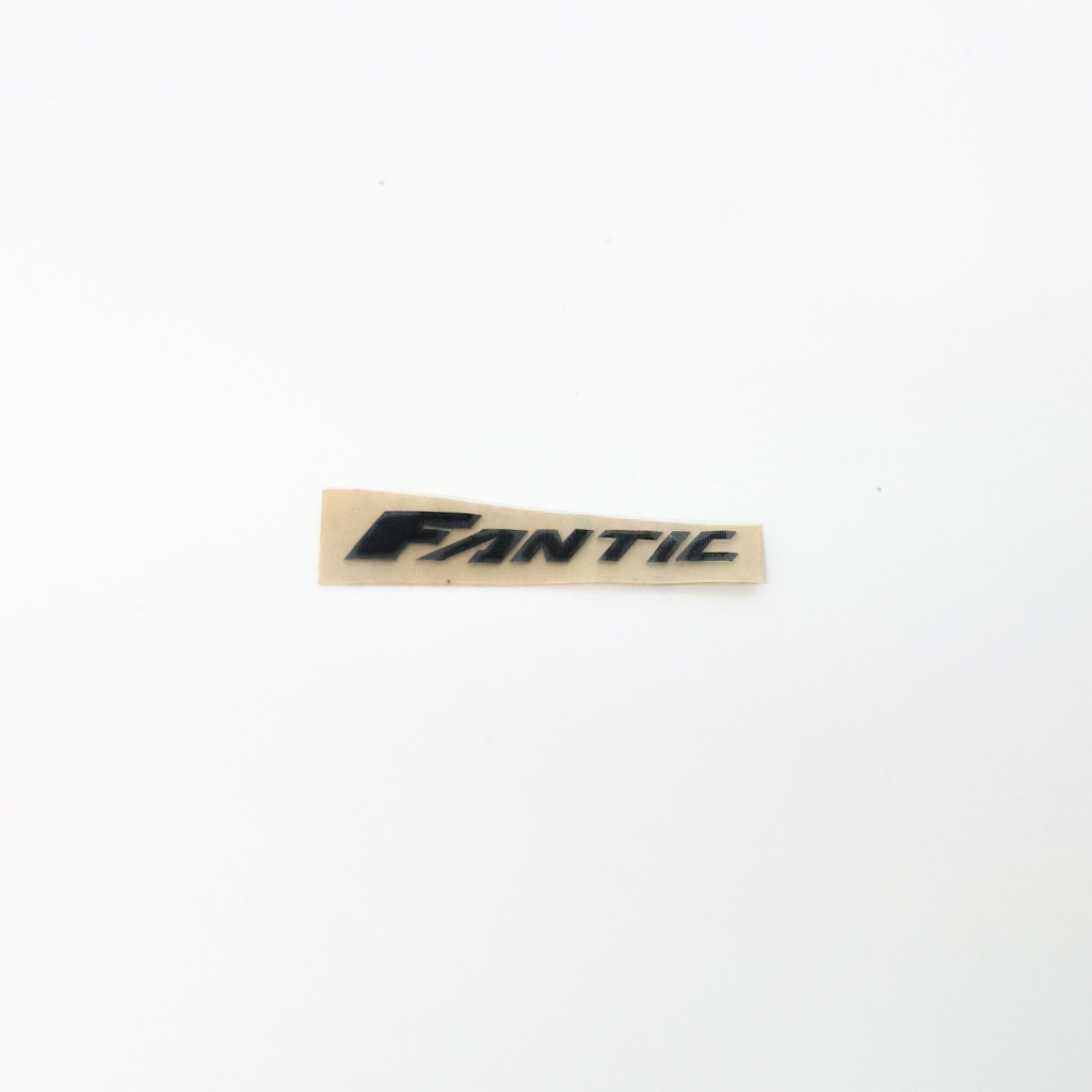 Fantic Fender Sticker For Issimo 25 And 45 Urban/Fun Glossy Black