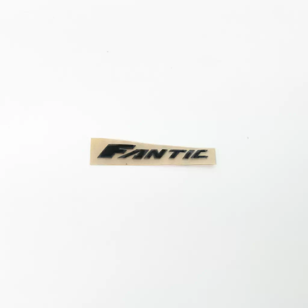 Fantic Fender Sticker For Issimo 25 And 45 Urban/Fun Glossy Black - image