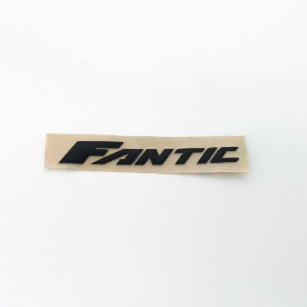 Fantic Rear Frame Sticker For Issimo 25 And 45 Urban/Fun Glossy Black