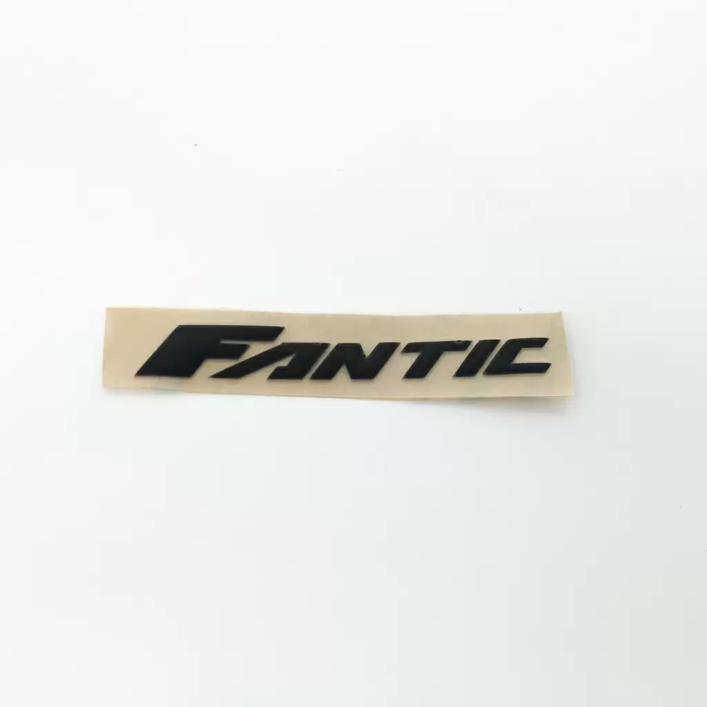 Fantic Rear Frame Sticker For Issimo 25 And 45 Urban/Fun Glossy Black - image