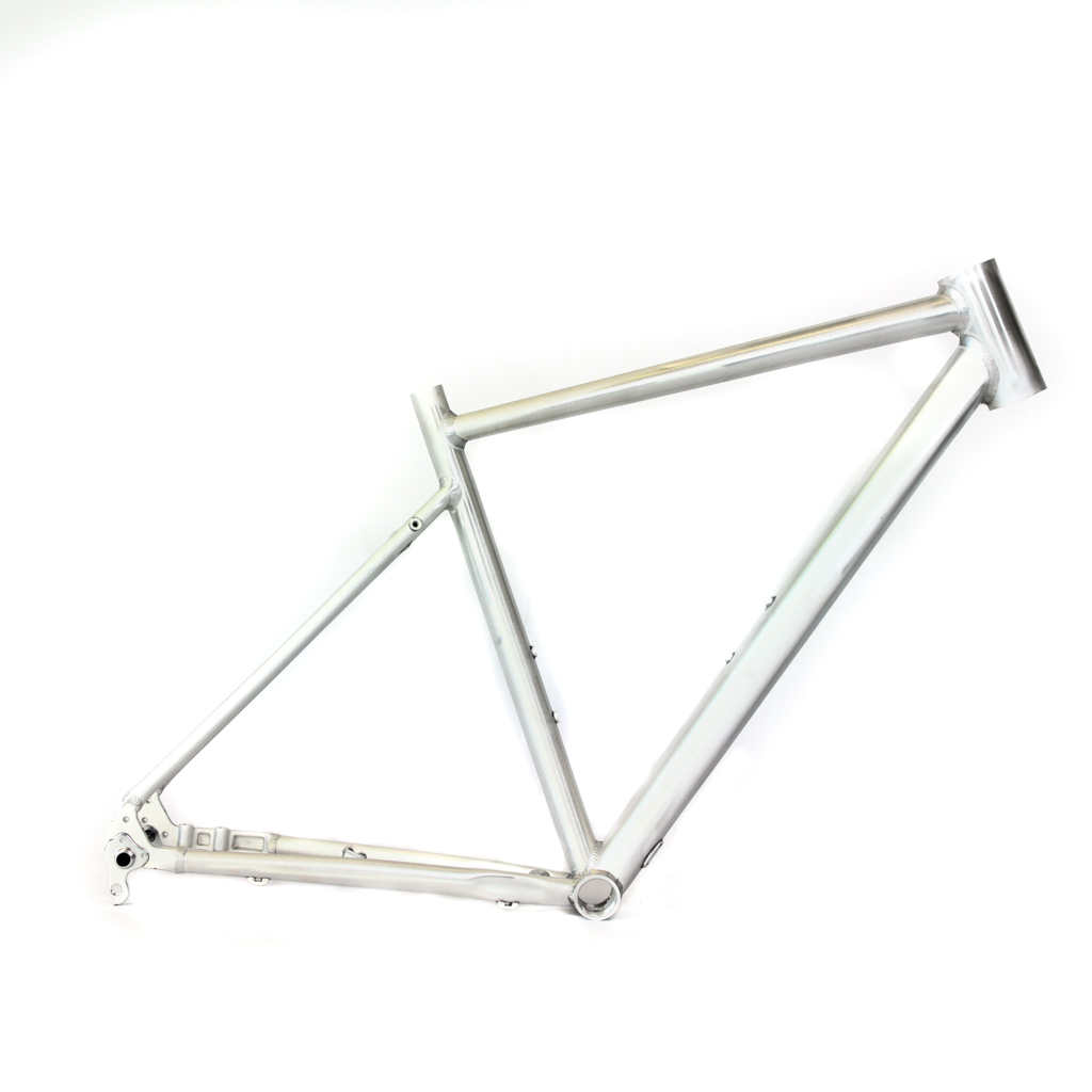 Gravel ACR System Frame Integrated Cables BSA Aluminum 68mm Flat Mount Disc Raw Size XS