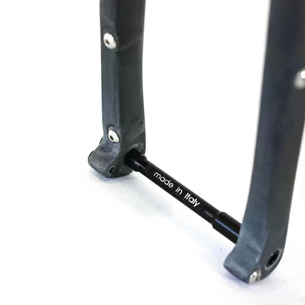 Gravel fork C208 ACR System Tapered 1-1/8'' - 1.5'' Flat Mount disc full carbon UD raw #1