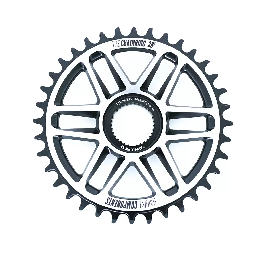 Direct Mount Chainring 36t offset 53mm for Yamaha PW-X3 Engines on Nduro, AllMtn, Alltrail models - image