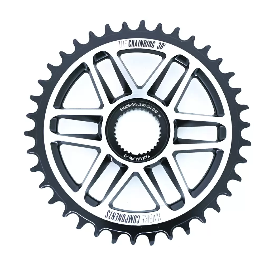 Direct Mount Chainring 38t offset 53mm for Yamaha PW-X3 Engines on Nduro, AllMtn, Alltrail models - image