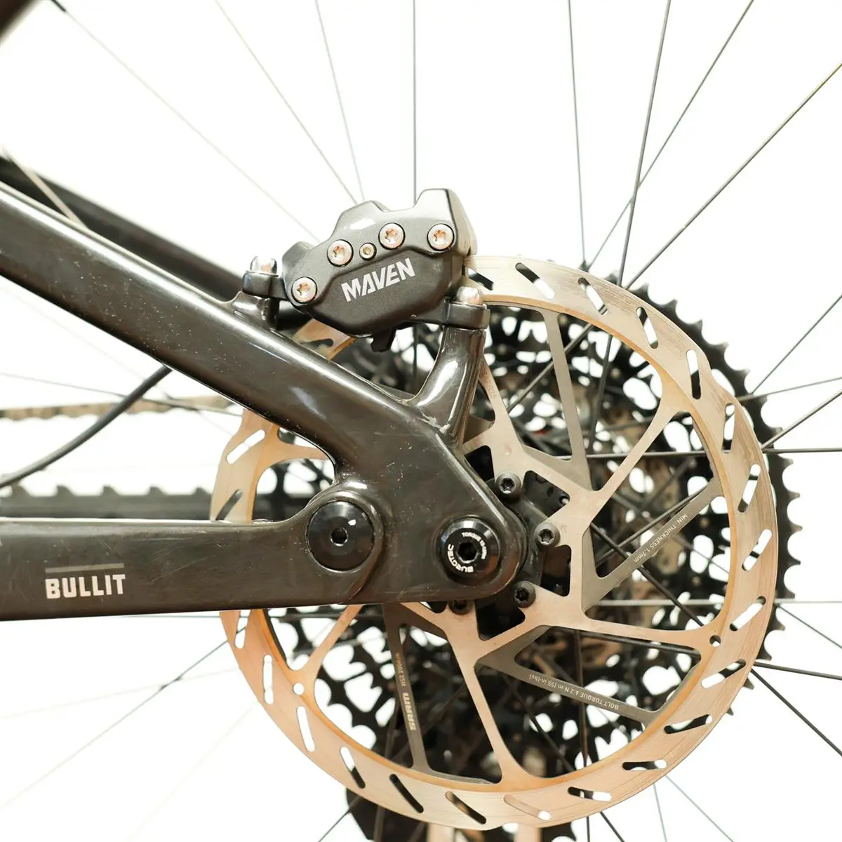 Bullit 4 C 90 Test Bike (1340km) 29/27.5'' 170mm 12v 600Wh Bosch P.CX Nero 2026 Taglia M #11