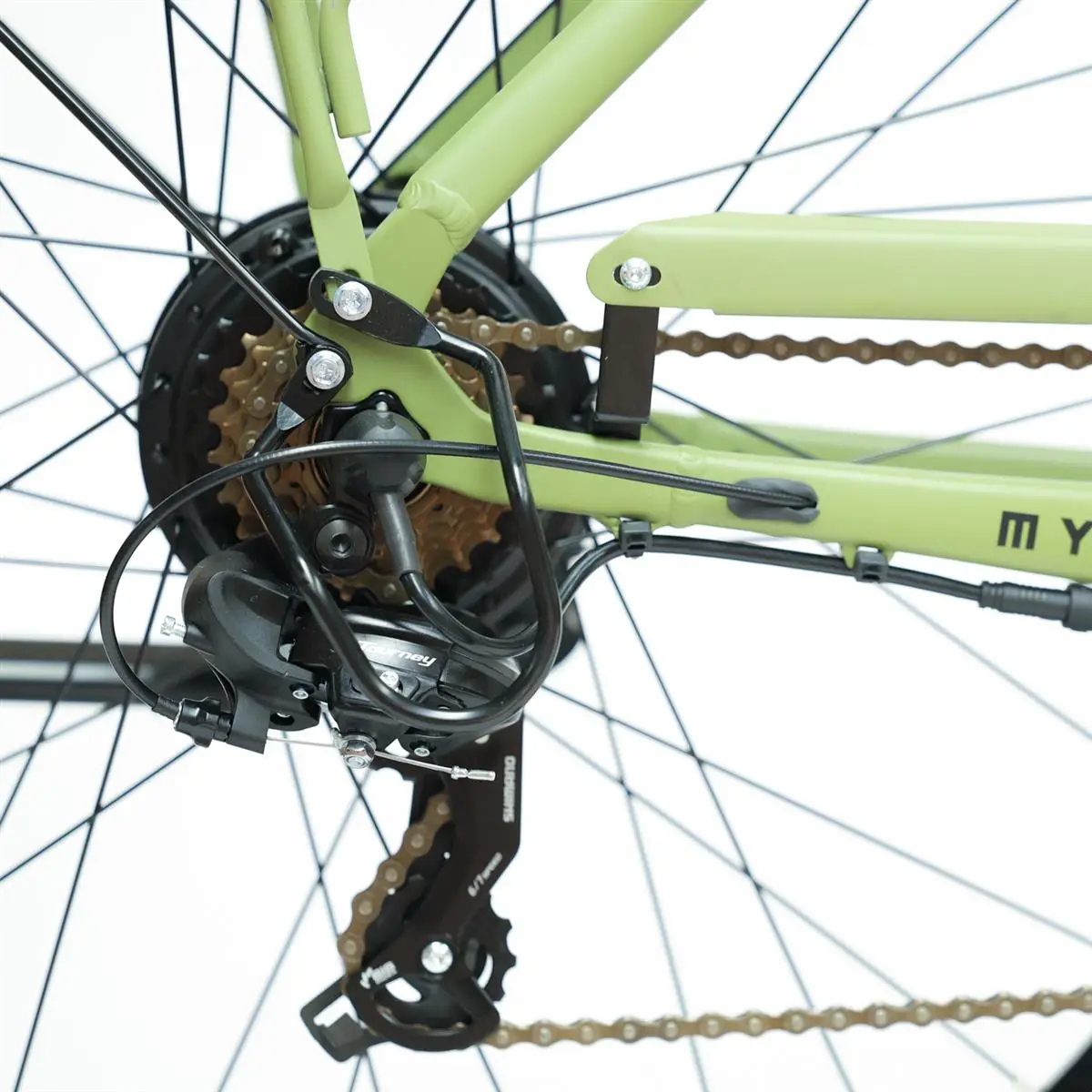 Rudy Rim E-City 28'' 7v 367wh Sporty Verde Taglia Unica #3