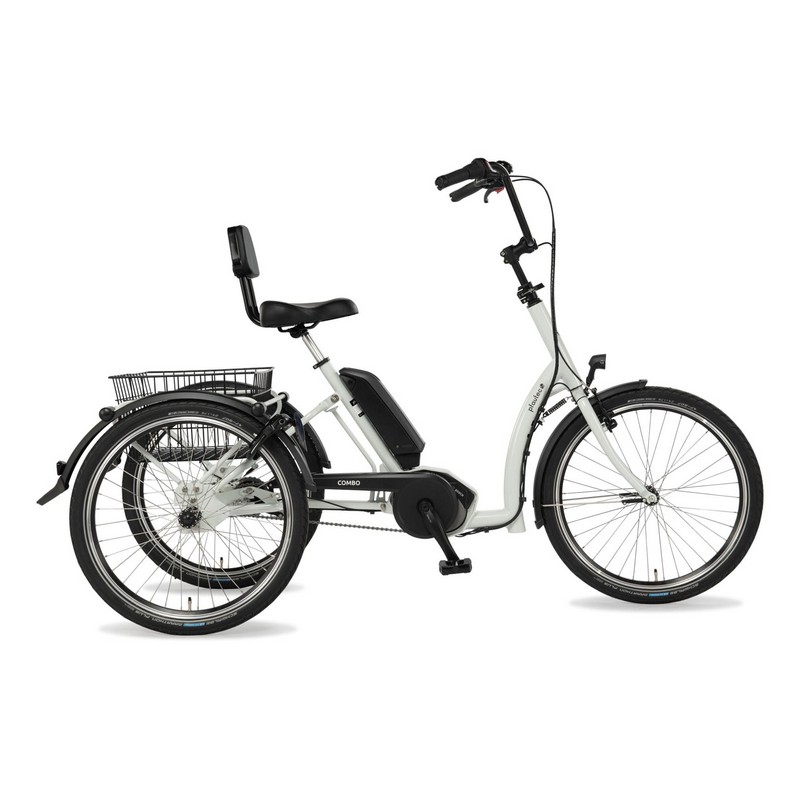 Electric Tricycle Combo 24'' 7v 500Wh Bosch Active Line PLUS White One Size